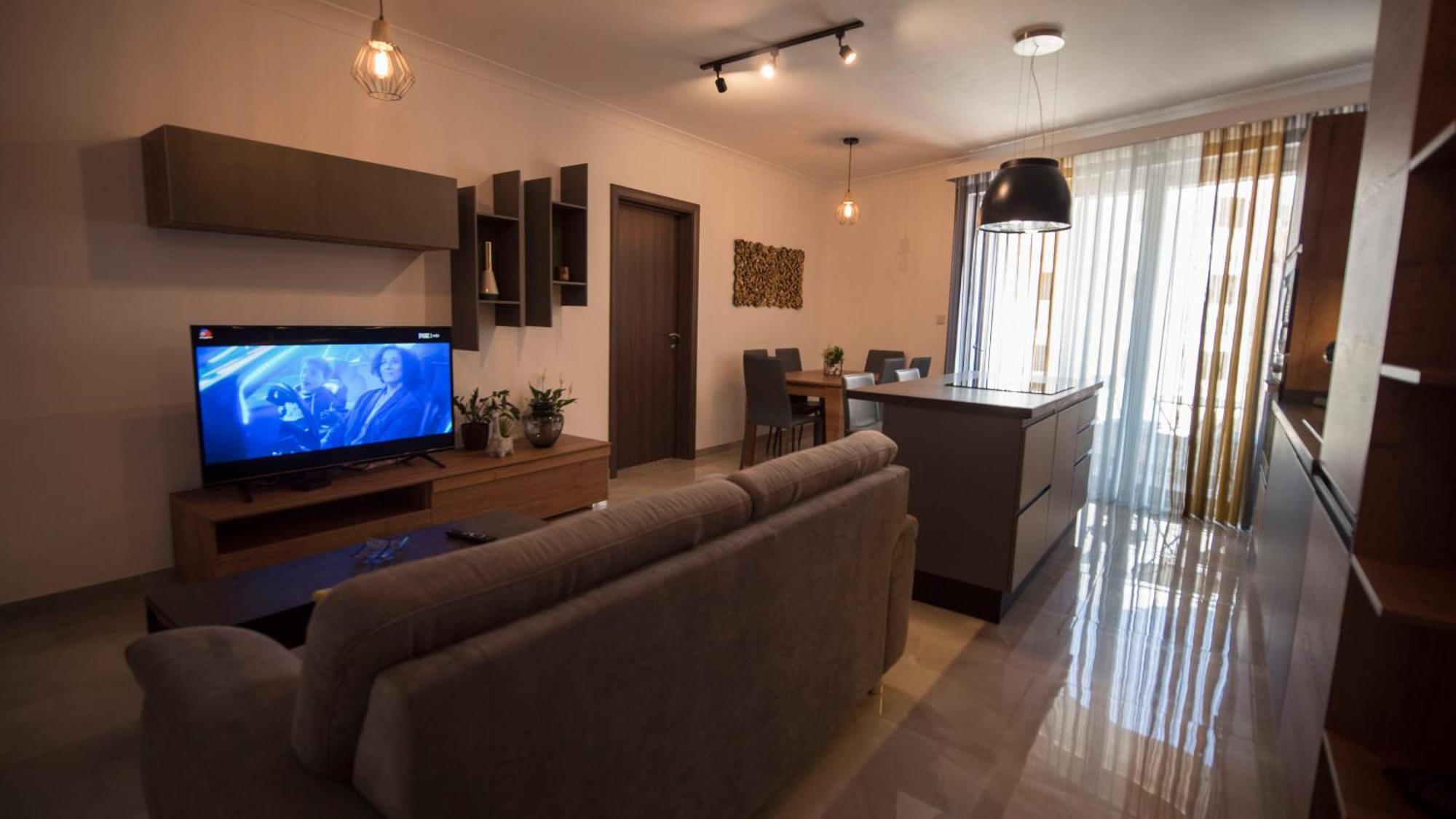 Msiebah Court San Gwann Modern Apt Near Sliema And St Julians Dış mekan fotoğraf